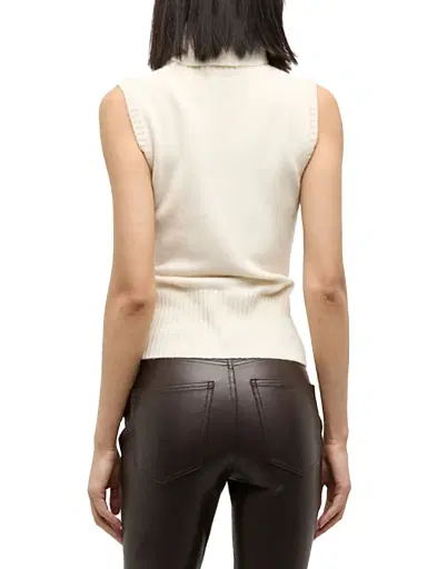 Veronica Beard Women's Mazzy Cashmere Shell | Thumbnail 4 Veronica Beard Women's Mazzy Cashmere Shell | Thumbnail 4