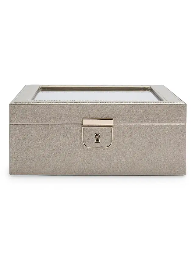 Palermo 6-Piece Watch Box - Pewter Palermo 6-Piece Watch Box - Pewter