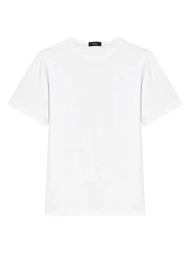 Men's Precise Luxe Cotton T-Shirt - White