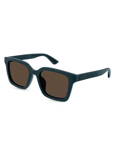 Gucci Men's Minimal 54MM Square Sunglasses - Blue Brown | Thumbnail 1 Gucci Men's Minimal 54MM Square Sunglasses - Blue Brown | Thumbnail 1