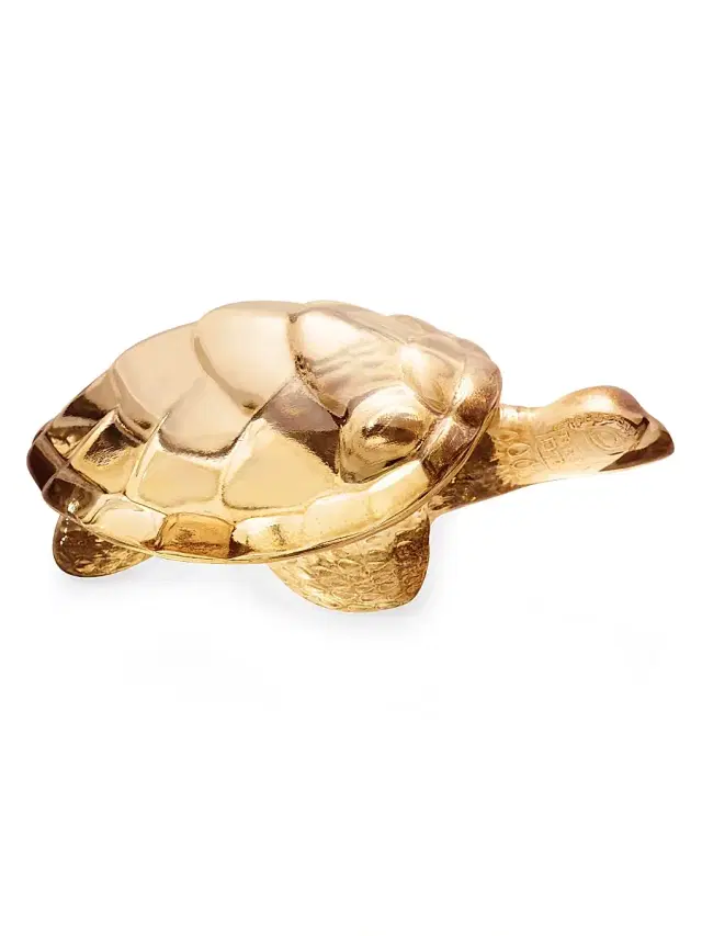 Caroline Turtle Sculpture - Gold