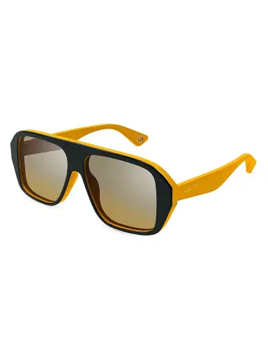 Gucci Men's Aspen 57MM Navigator Sunglasses | Thumbnail 1 Gucci Men's Aspen 57MM Navigator Sunglasses | Thumbnail 1