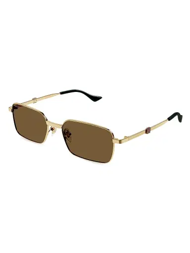 Gucci Men's Running Web GG1495S 56MM Rectangular Sunglasses | Thumbnail 1