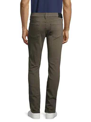 PAIGE Men's Lennox Slim-Fit Tapered Jeans - River Moss - Size 40 | Thumbnail 5