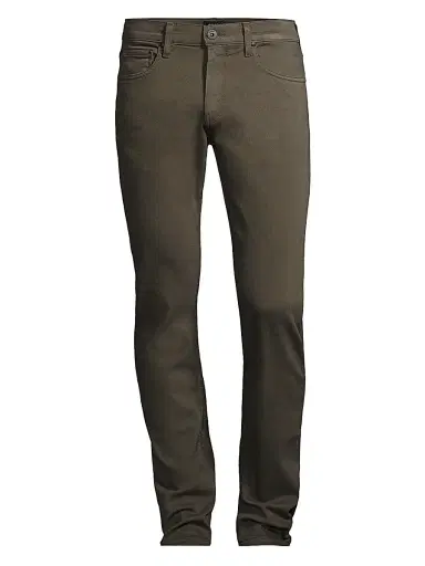 PAIGE Men's Lennox Slim-Fit Tapered Jeans - River Moss - Size 40 | Thumbnail 1