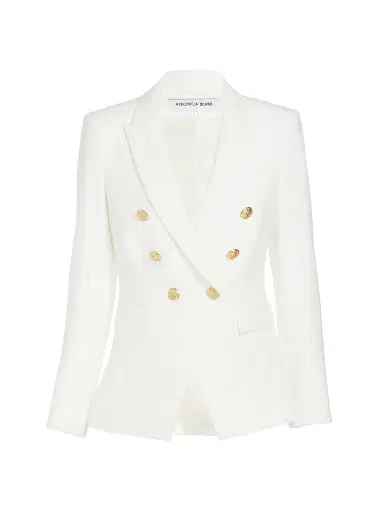 Veronica Beard Women's Miller Dickey Jacket - Off White Gold | Thumbnail 1 Veronica Beard Women's Miller Dickey Jacket - Off White Gold | Thumbnail 1