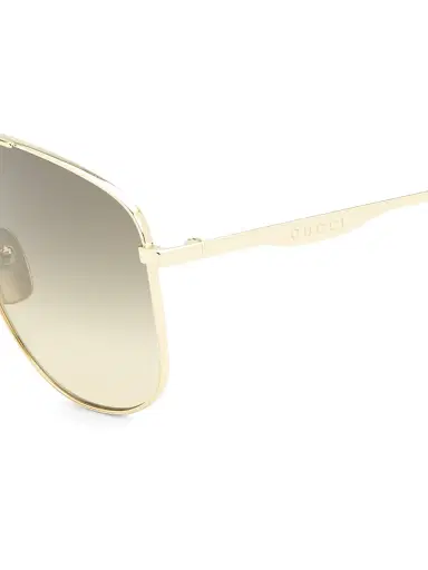 Gucci Men's 60MM Navigator Sunglasses | Thumbnail 3 Gucci Men's 60MM Navigator Sunglasses | Thumbnail 3
