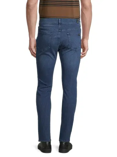 7 For All Mankind Men's Skinny Cotton-Blend Jeans | Thumbnail 5 7 For All Mankind Men's Skinny Cotton-Blend Jeans | Thumbnail 5