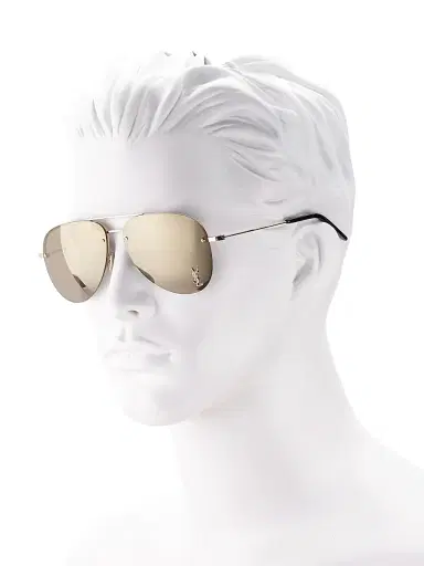 Saint Laurent Men's 60MM Aviator Sunglasses | Thumbnail 3 Saint Laurent Men's 60MM Aviator Sunglasses | Thumbnail 3