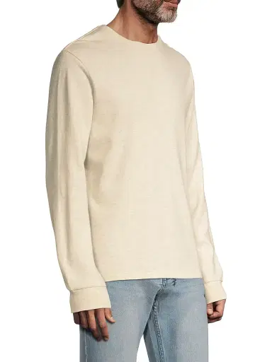 Frame Men's Duo Fold Crewneck Sweatshirt - Oatmeal - Size XXL | Thumbnail 4 Frame Men's Duo Fold Crewneck Sweatshirt - Oatmeal - Size XXL | Thumbnail 4