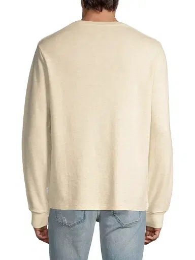 Frame Men's Duo Fold Crewneck Sweatshirt - Oatmeal - Size XXL | Thumbnail 5 Frame Men's Duo Fold Crewneck Sweatshirt - Oatmeal - Size XXL | Thumbnail 5