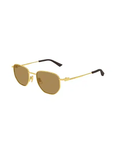 Bottega Veneta Men's Triangle Stud BV1292S 55MM Aviator Sunglasses - Gold Brown | Thumbnail 1 Bottega Veneta Men's Triangle Stud BV1292S 55MM Aviator Sunglasses - Gold Brown | Thumbnail 1