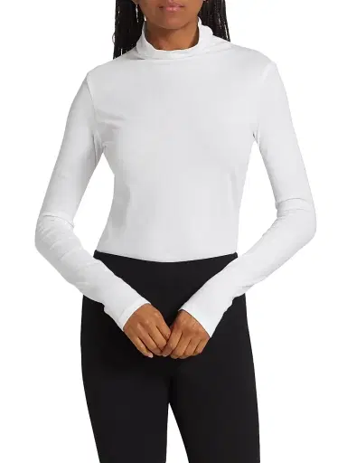 Vince Women's Essential Turtleneck Sweater | Thumbnail 3