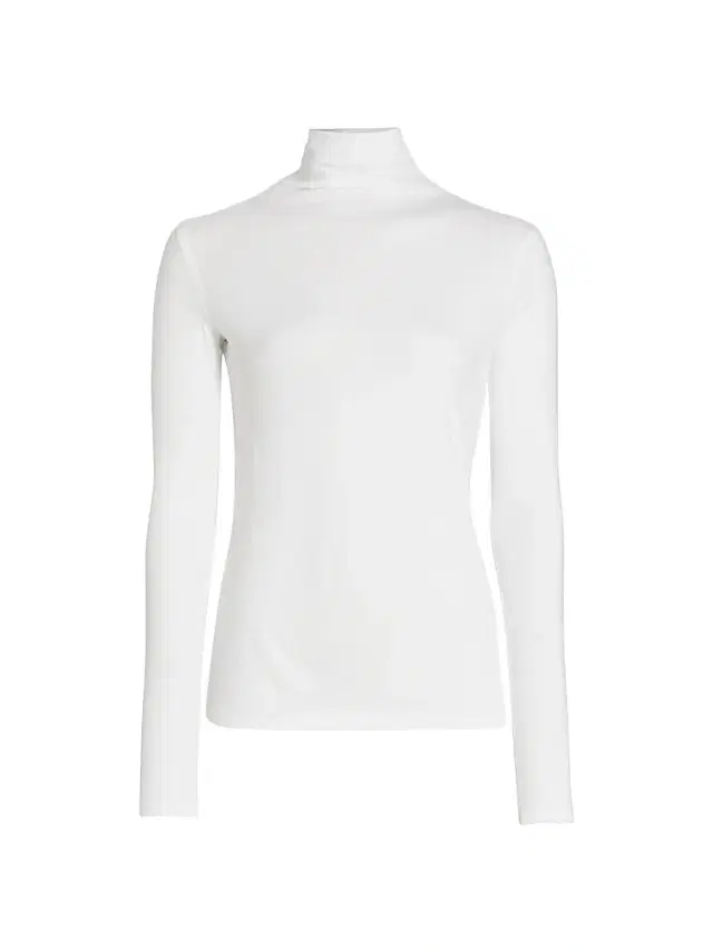 Vince Women's Essential Turtleneck Sweater - Optic White
