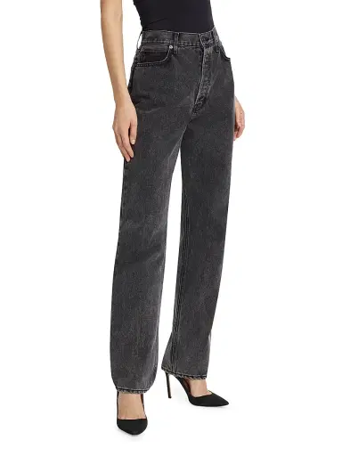 Veronica Beard Women's Daniela Straight-Leg Jeans | Thumbnail 4 Veronica Beard Women's Daniela Straight-Leg Jeans | Thumbnail 4