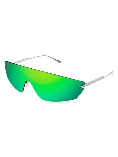 Bottega Veneta Men's Light Ribbon 99MM Mask Sunglasses | Thumbnail 1