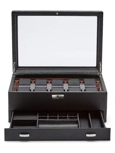 Wolf Roadster 10-Piece Drawer Watch Box | Thumbnail 4 Wolf Roadster 10-Piece Drawer Watch Box | Thumbnail 4