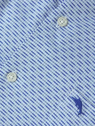 Tommy Bahama Men's Sarasota Stretch Ventura Isles Shirt - Blue - Size Small | Thumbnail 6 Tommy Bahama Men's Sarasota Stretch Ventura Isles Shirt - Blue - Size Small | Thumbnail 6