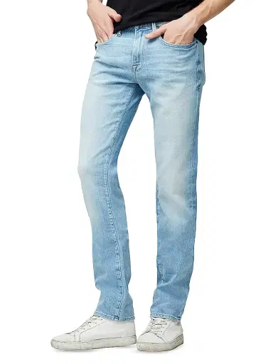 FRAME L'Homme Cotton-Blend Slim-Fit Jeans - Finn | Thumbnail 4