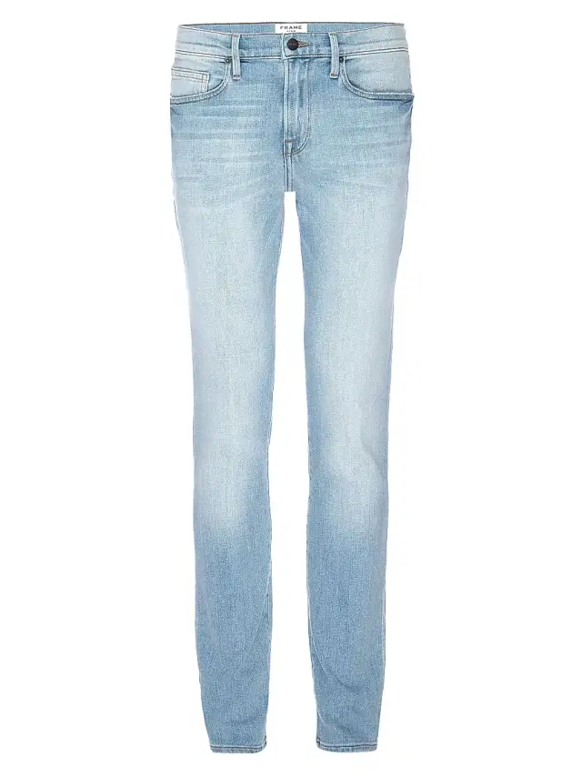 FRAME L'Homme Cotton-Blend Slim-Fit Jeans - Finn