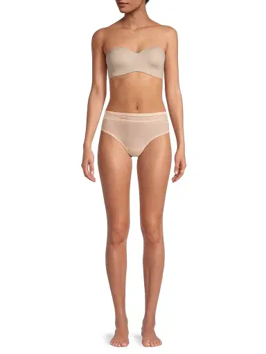Le Mystere Women's Smooth Shape Wireless Strapless Bra - Natural - Size 32E | Thumbnail 2 Le Mystere Women's Smooth Shape Wireless Strapless Bra - Natural - Size 32E | Thumbnail 2