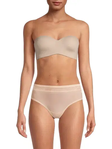 Le Mystere Women's Smooth Shape Wireless Strapless Bra - Natural - Size 32E | Thumbnail 3 Le Mystere Women's Smooth Shape Wireless Strapless Bra - Natural - Size 32E | Thumbnail 3