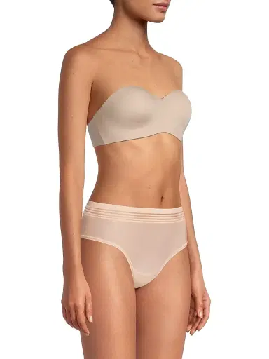 Le Mystere Women's Smooth Shape Wireless Strapless Bra - Natural - Size 32E | Thumbnail 4 Le Mystere Women's Smooth Shape Wireless Strapless Bra - Natural - Size 32E | Thumbnail 4