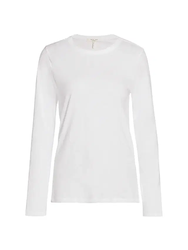 rag & bone Women's Long-Sleeve Top - Bright White