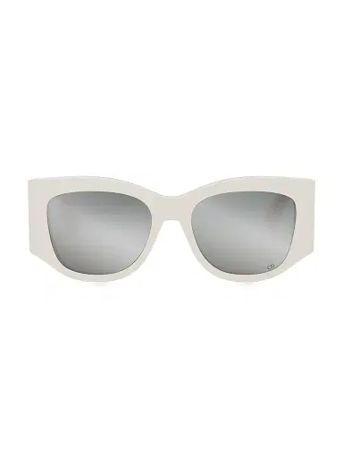 DIOR Women's DiorNuit S1I 54MM Square Sunglasses - Ivory Grey Mirror | Thumbnail 2