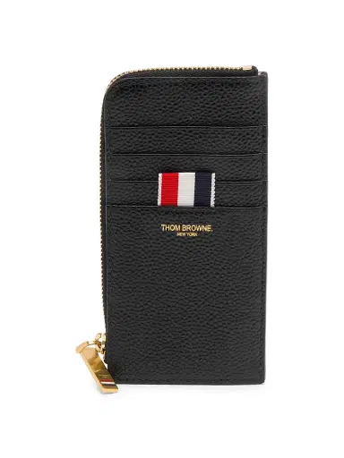 Thom Browne Men's ​Leather Card Case Wallet | Thumbnail 1
