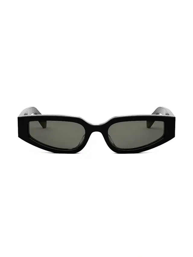 Women's Triomphe 54MM Geometric Sunglasses - Black