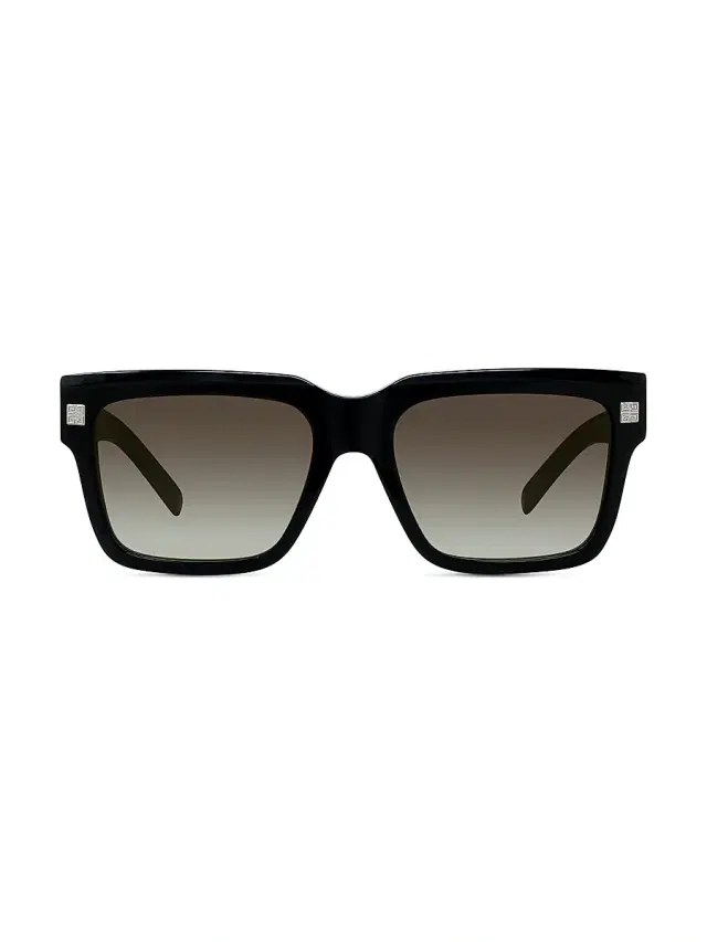 Givenchy Women's GV Day 55MM Square Sunglasses - Black