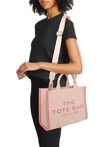 Marc Jacobs Women's The Jacquard Medium Tote - Rose | Thumbnail 2 Marc Jacobs Women's The Jacquard Medium Tote - Rose | Thumbnail 2