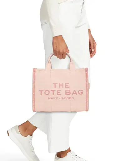 Marc Jacobs Women's The Jacquard Medium Tote - Rose | Thumbnail 3 Marc Jacobs Women's The Jacquard Medium Tote - Rose | Thumbnail 3