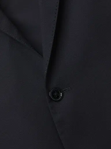 CORNELIANI Men's Wool Crystal Lapel Tuxedo - Navy - Size 48 | Thumbnail 6