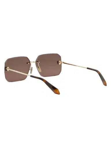 BVLGARI Women's Serpenti 62MM Rectangular Sunglasses - Gold Brown | Thumbnail 4 BVLGARI Women's Serpenti 62MM Rectangular Sunglasses - Gold Brown | Thumbnail 4