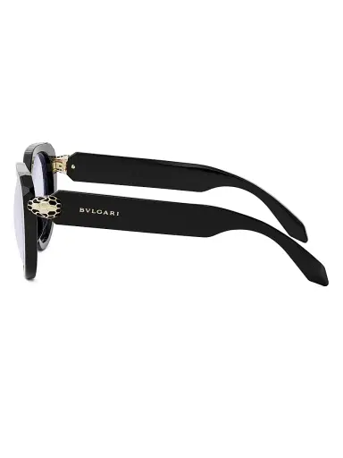 BVLGARI Women's Serpenti 51MM Cat-Eye Blue Block Glasses | Thumbnail 3 BVLGARI Women's Serpenti 51MM Cat-Eye Blue Block Glasses | Thumbnail 3
