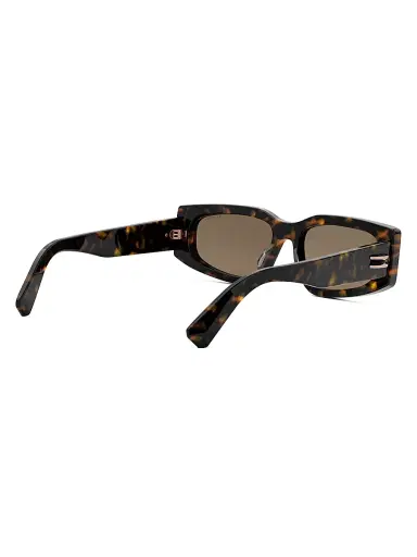 BVLGARI Women's B. ZERO1 54MM Rectangular Sunglasses | Thumbnail 6