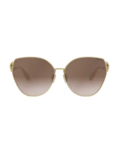 BVLGARI Women's Serpenti 63MM Butterfly Sunglasses - Gold Light Brown Gradient | Thumbnail 2 BVLGARI Women's Serpenti 63MM Butterfly Sunglasses - Gold Light Brown Gradient | Thumbnail 2