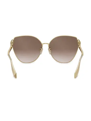 BVLGARI Women's Serpenti 63MM Butterfly Sunglasses - Gold Light Brown Gradient | Thumbnail 5 BVLGARI Women's Serpenti 63MM Butterfly Sunglasses - Gold Light Brown Gradient | Thumbnail 5