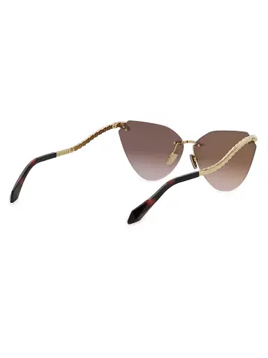 BVLGARI Women's Serpenti 65MM Cat-Eye Sunglasses - Gold Light Brown Gradient | Thumbnail 6 BVLGARI Women's Serpenti 65MM Cat-Eye Sunglasses - Gold Light Brown Gradient | Thumbnail 6