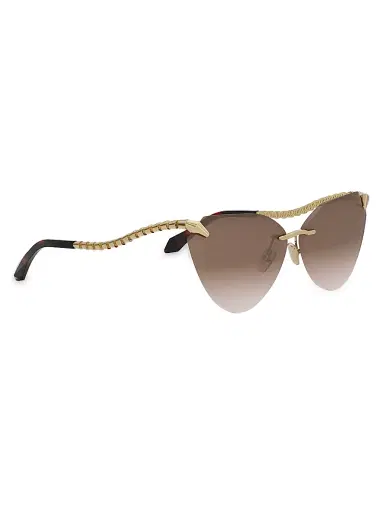 BVLGARI Women's Serpenti 65MM Cat-Eye Sunglasses - Gold Light Brown Gradient | Thumbnail 8 BVLGARI Women's Serpenti 65MM Cat-Eye Sunglasses - Gold Light Brown Gradient | Thumbnail 8