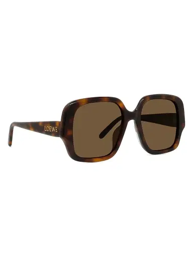 LOEWE Women's Havana 54MM Square Sunglasses - Dark Havana Brown | Thumbnail 13 LOEWE Women's Havana 54MM Square Sunglasses - Dark Havana Brown | Thumbnail 13