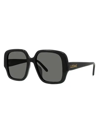 LOEWE Women's Havana 54MM Square Sunglasses - Dark Havana Brown | Thumbnail 1 LOEWE Women's Havana 54MM Square Sunglasses - Dark Havana Brown | Thumbnail 1