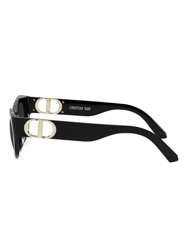 Dior Women's 30Montaigne B5U Oval Sunglasses - Black Dark Grey | Thumbnail 3 Dior Women's 30Montaigne B5U Oval Sunglasses - Black Dark Grey | Thumbnail 3