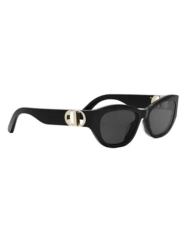 Dior Women's 30Montaigne B5U Oval Sunglasses - Black Dark Grey | Thumbnail 8 Dior Women's 30Montaigne B5U Oval Sunglasses - Black Dark Grey | Thumbnail 8