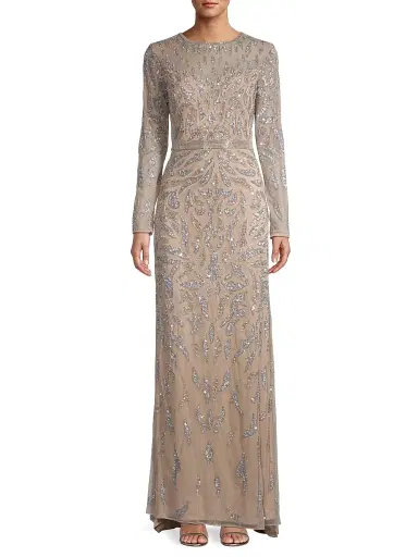 Mac Duggal Women's Sequin Column Gown | Thumbnail 3 Mac Duggal Women's Sequin Column Gown | Thumbnail 3