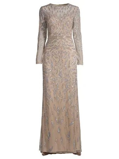 Mac Duggal Women's Sequin Column Gown | Thumbnail 1 Mac Duggal Women's Sequin Column Gown | Thumbnail 1