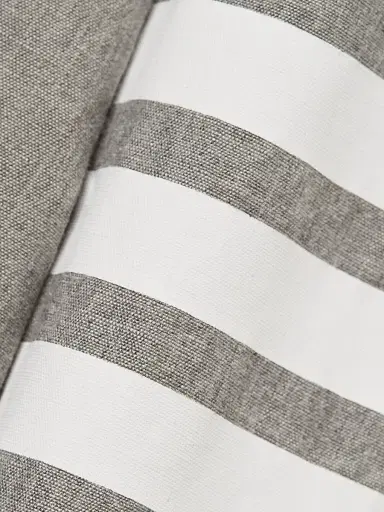 Thom Browne Men's Straight-Fit Button-Down Stripe Long Sleeve Shirt - Med Grey - Size XXL | Thumbnail 6 Thom Browne Men's Straight-Fit Button-Down Stripe Long Sleeve Shirt - Med Grey - Size XXL | Thumbnail 6