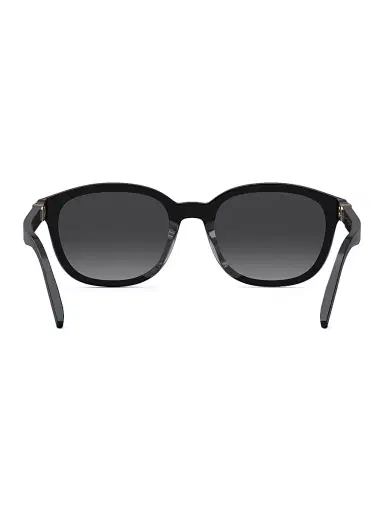 DIOR Women's MontaigneMini 52MM Round Sunglasses - Shiny Black | Thumbnail 5